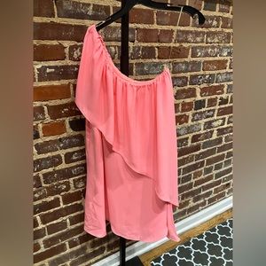 Trina Turk Dress One shoulder